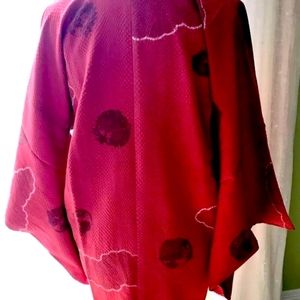100% SILK Haori jacket from JAPAN